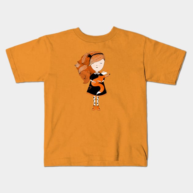 Foxy Kids T-Shirt by Krize